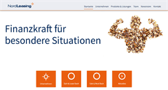 Desktop Screenshot of nordleasing.com